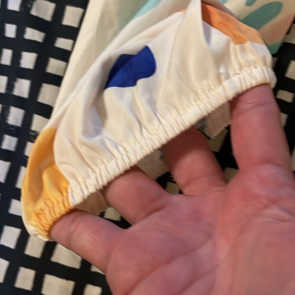 Sissyaki Deep V 3/4 Sleeve Boho Dress Size Medium - Picture 15 of 17